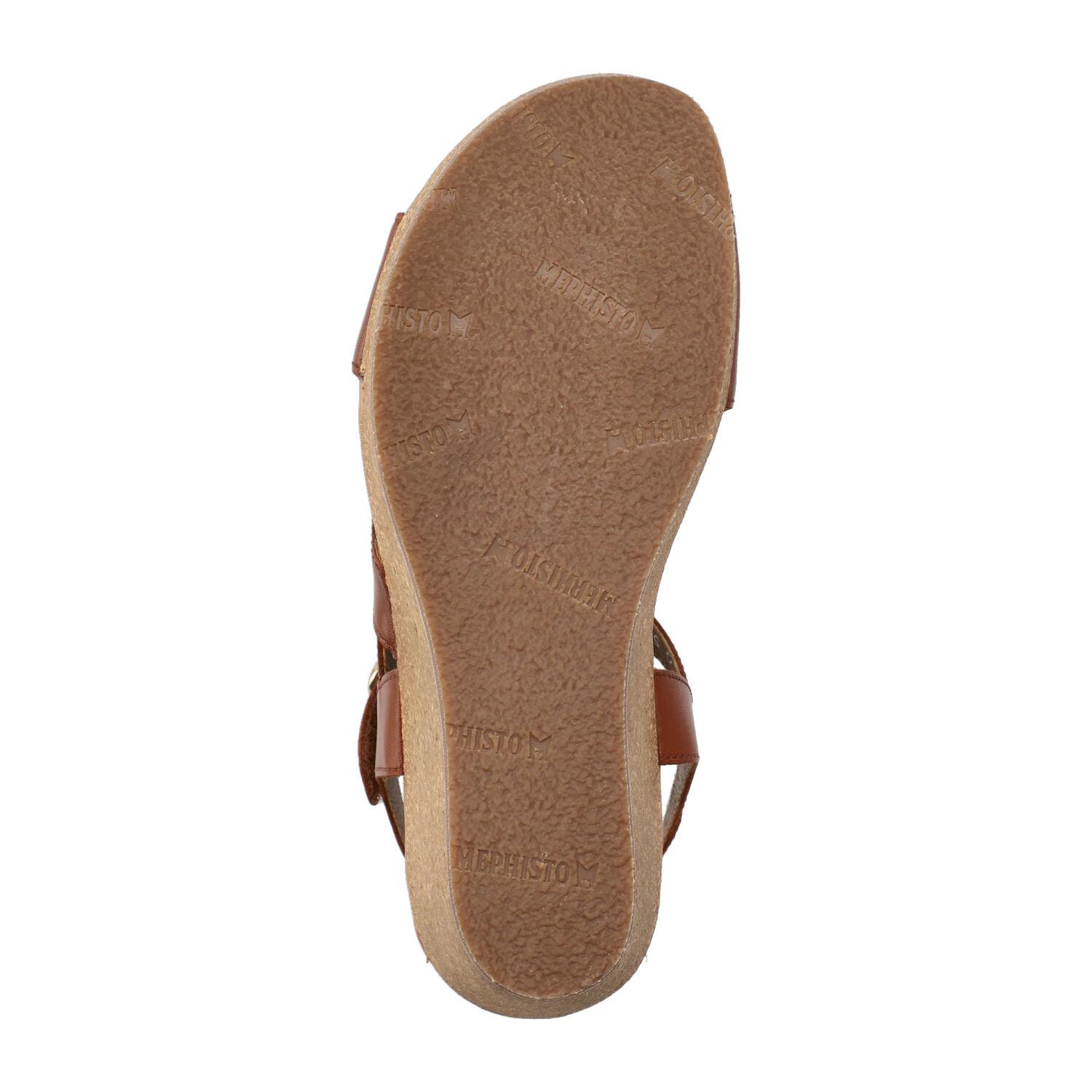 sandales femme modèle Nonnie Brun chili - Mephisto